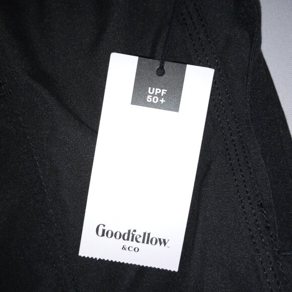 2 Pair Men's Board Shorts  Size XXL   Black  Navy  UPF 50  Goodfellow & Co.  NEW - Picture 13 of 13